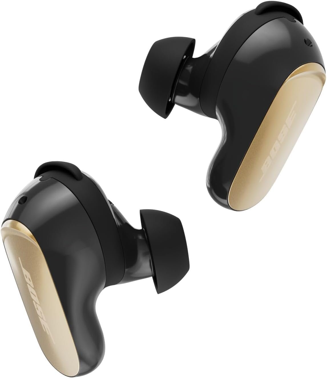 Bose New QuietComfort Ultra Earbuds (2nd Gen) – Wireless Noise Cancelling Earbuds with Mic, Immersive Audio, USB-C Charging, Up to 6 Hours Battery, IPX4 Rating, Desert Gold – Limited Edition Color