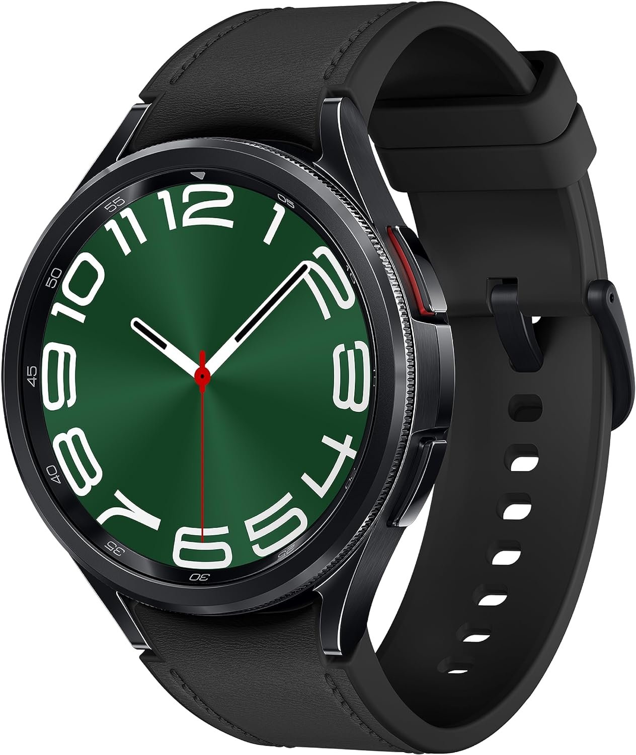 SAMSUNG Galaxy Watch 6 Classic (Renewed) 47mm Bluetooth Smartwatch, Rotating Bezel, Fitness Tracker, Personalized HR Zones, Advanced Sleep Coaching, US Version, Black